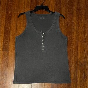 Aerie Charcoal Sleeveless Top